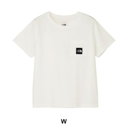 ザ・ノース・フェイス Tシャツ レディース 半袖 春 夏 THE NORTH FACE NTW82541 ノースフェイス ショートスリーブスクエアロゴポケットティー ポケットT ロゴT 速乾 カジュアル メール便 (260321)