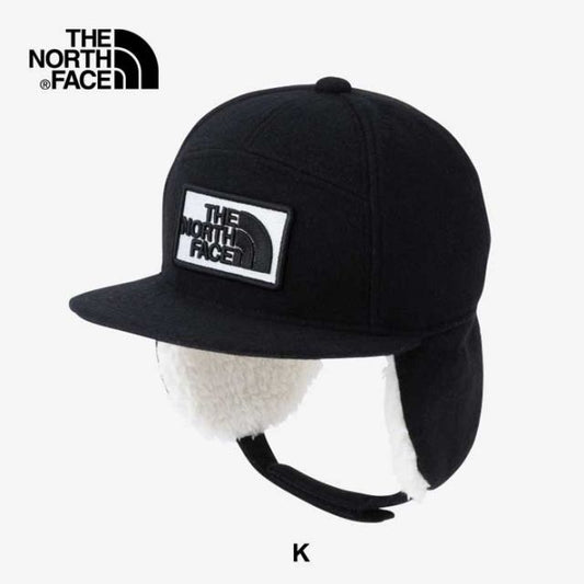 ザ・ノース・フェイス ウィンタートラッカーキャップ 帽子 秋冬 キャップ キッズ 耳当て THE NORTH FACE NNJ42321 K WIN TRUCKER CAP 女の子 男の子 ユニセックス 子ども ノースフェイス (240821) 子供