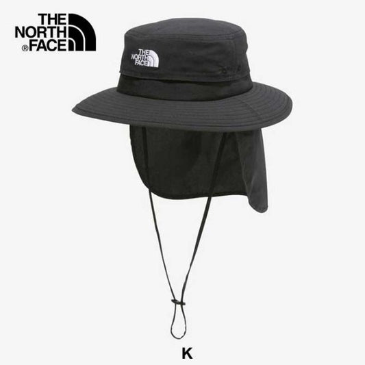 ザ・ノース・フェイス ハット キッズ THE NORTH FACE NNJ02410 K TNF BEFREE S HAT TNFビーフリーシールドハット 紫外線カット UVカット キャンプ アウトドア 公園 子供 帽子 日除け (240926)