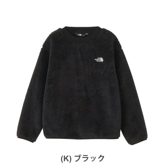 THE NORTH FACE NAJ72554 シェルパフリースクルー キッズ フリース 軽量 保温 クルーネック リサイクル素材 トップス アウトドア 防寒 ザ・ノース・フェイス SHERPA FLEECE CR