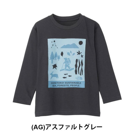 THE NORTH FACE NTT82530ST T L/S SHIRETOKO