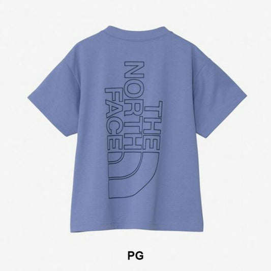 THE NORTH FACE ザ・ノース・フェイス S/S Square Logo Graphic Tee NTT32605 T S/S BIG ROOT TEE キッズ 半袖Tシャツ ロゴT グラフィックTシャツ 子供服 ジュニア アウトドア キャンプ 通学 バックプリント OO PG 110 120メール便