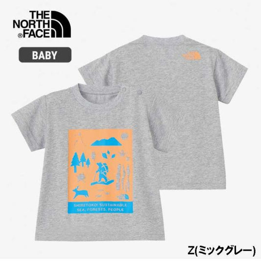 THE NORTH FACE NTB32534ST B S/S SHIRETOKO T