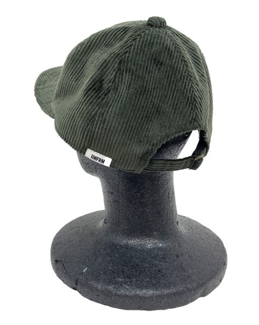 ユニフォーム アウトドア スタンダード UNFRM ユニフォーム キャップ AW-0711 2WAY 6PANEL CORDUROY REMOVABLE FLEECE EARFLAP CAP
