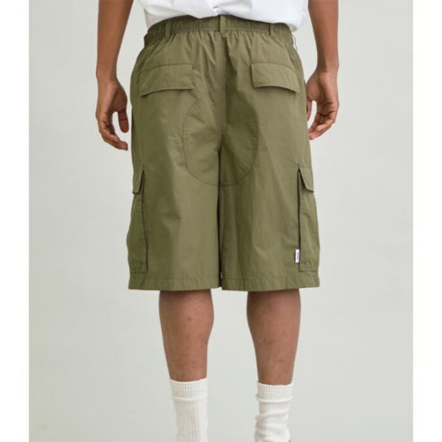 UNFRM ナイロンタイプライターメッシュライニングBDUワイドショーツ NY TYPEWRITER MESH LINED 6/10 BDU WIDE SHORTS ユニフォームアウトドアスタンダード ショートパンツ アウトドア 軽量 通気性 カーゴ (260408)