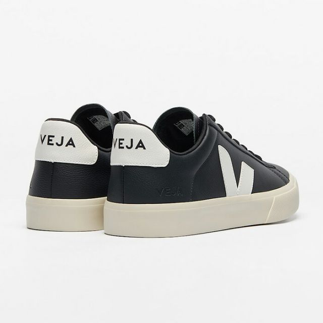ヴェジャ カンポ レザー スニーカー ブラック ホワイト CP0501215 メンズ レディース レザーシューズ タウンユース VEJA CAMPO LEATHER BLACK WHITE べジャ (260224)