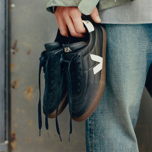 ヴェジャ パネンカ レザー スニーカー FU2020707 メンズ レディース カジュアル シューズ 天然ゴム レザー VEJA PANENKA LEATHER BLACK WHITE べジャ (260224)