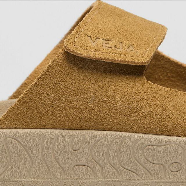 VEJA ヴェジャ ETNA SUEDE OCRE ALMOND エトナ スエード サンダル レディース ストラップサンダル スエードサンダル 厚底 軽量 ブラジル製 23 24 25 SA3221355 ETNA W'S (260316)