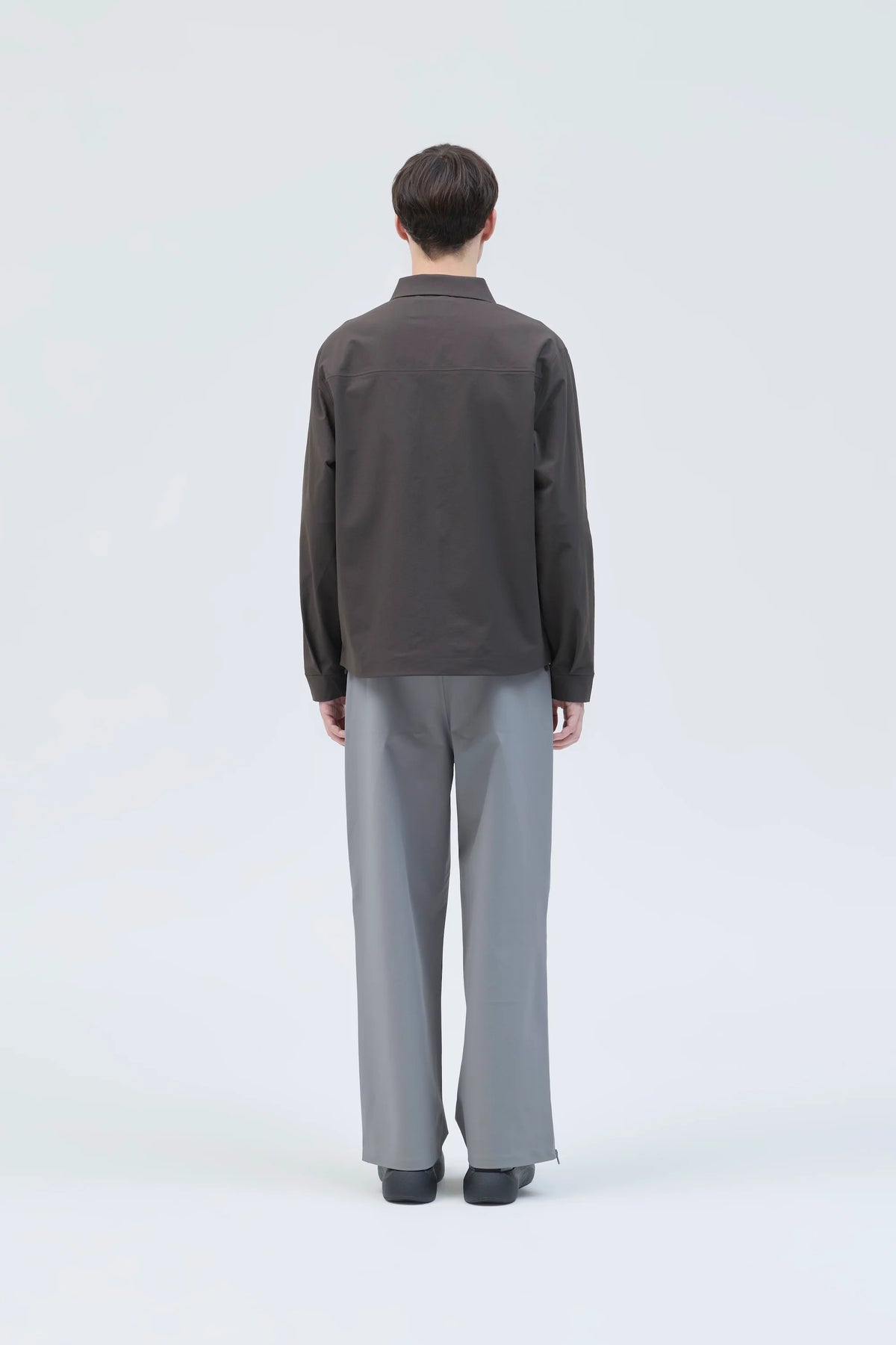 HIKINGPATROL EDGE SOFTSHELL SHIRT / SLATE BROWN (HP26025)