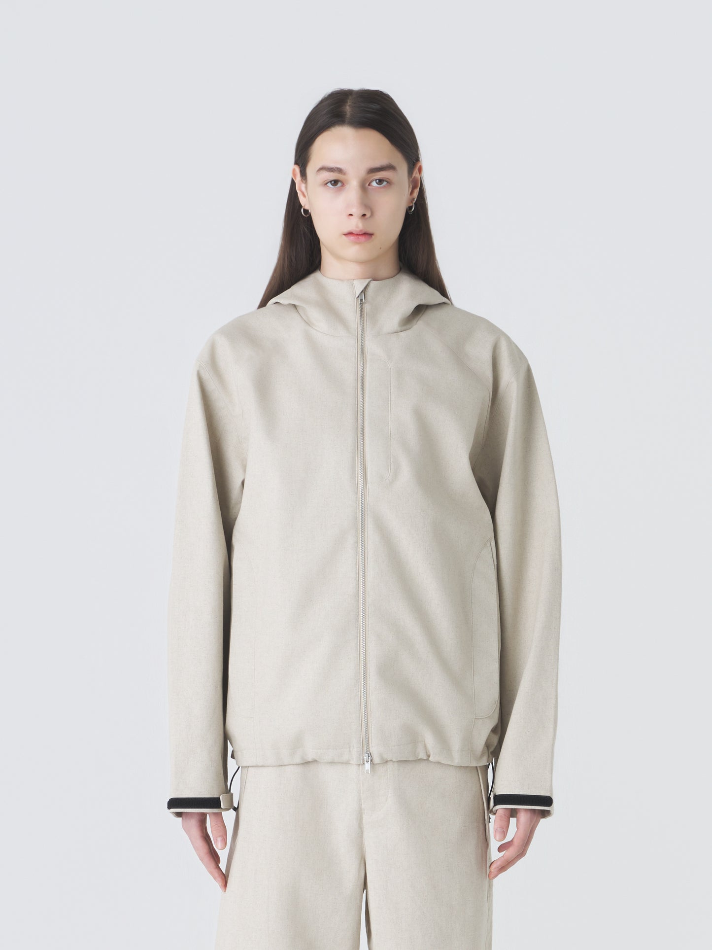 HIKINGPATROL ARC LINEN COTTON MIXED WP JACKET HP26003