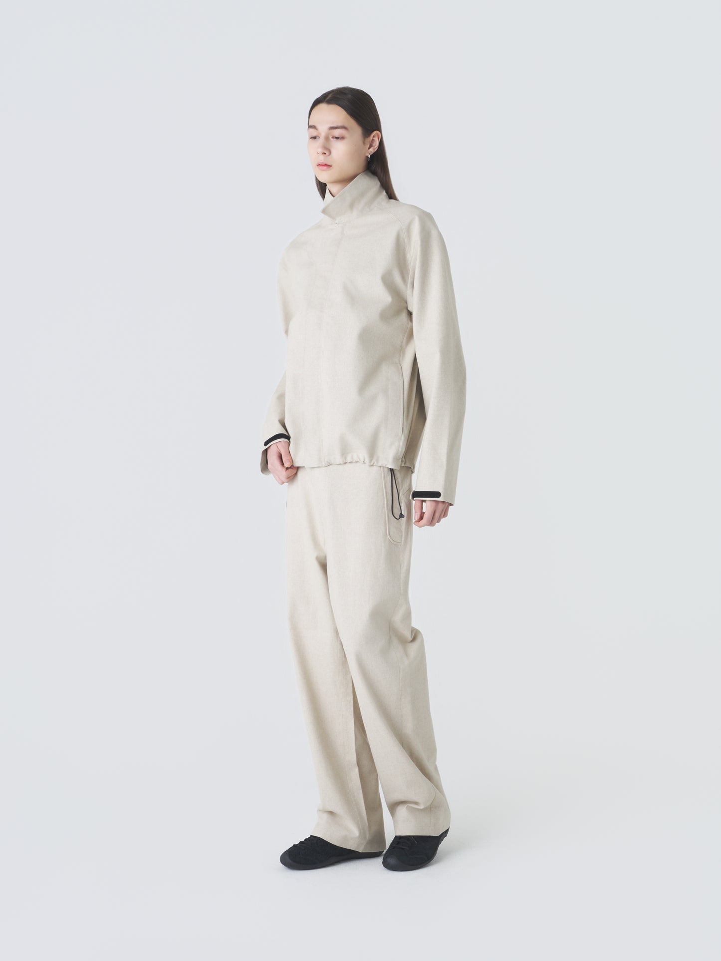 HIKINGPATROL WAYPOINT LINEN COTTON MIXED WP JACKET HP26006