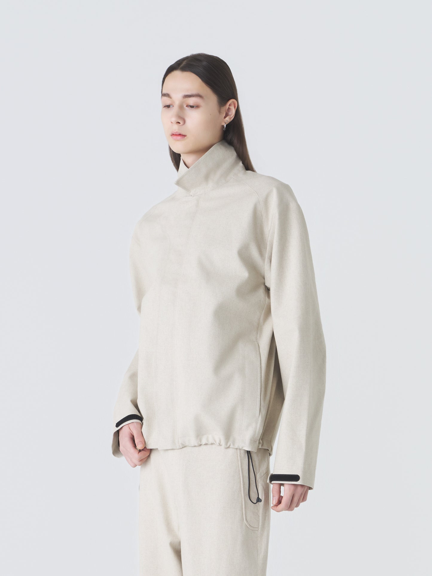 HIKINGPATROL WAYPOINT LINEN COTTON MIXED WP JACKET HP26006