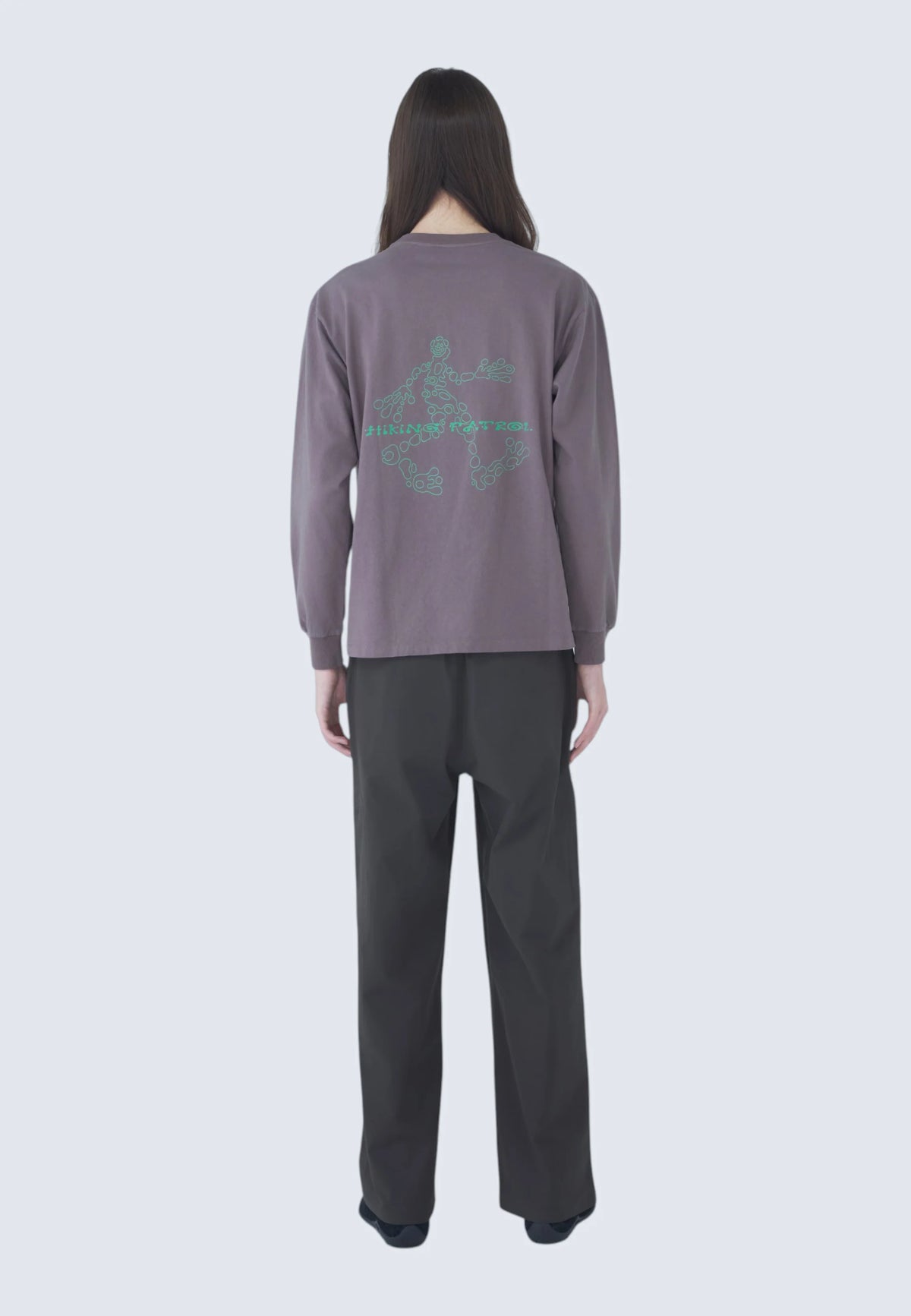 HIKINGPATROL STONE L/S T-SHIRT / KHAKI (HP26026)