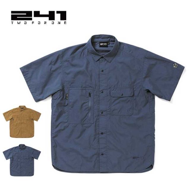 エリア241 半袖シャツ [ MB4308 ] DWR WORK SS SHIRTS ワークシャツ TWO FOR ONE トゥーフォーワン [230414]