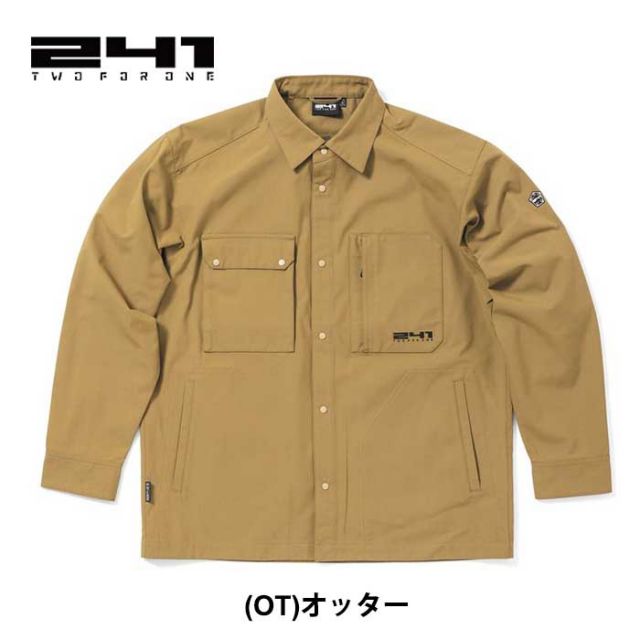 エリア241 ワークシャツジャケット MB1350 WORK SHIRTS JKT AREA241 メンズ 長袖シャツ アウター トゥーフォーワン [230812]