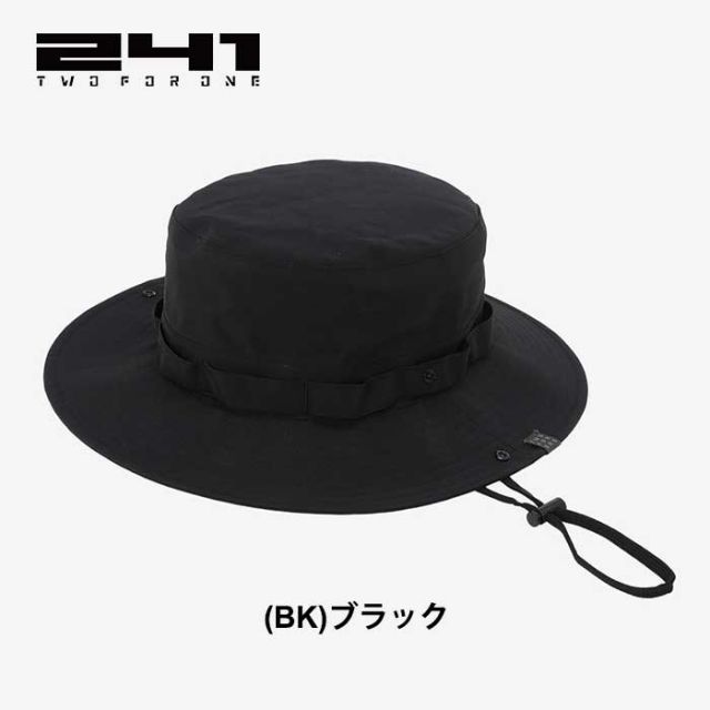 エリア241 ゴアテックスハット MB7400 GORE-TEX 3L HAT ゴアテックス3レイヤーハット AREA241 メンズ 春夏 帽子 ナイロン 防水 ブラック 黒 ブラウン フリーサイズ  (240317)