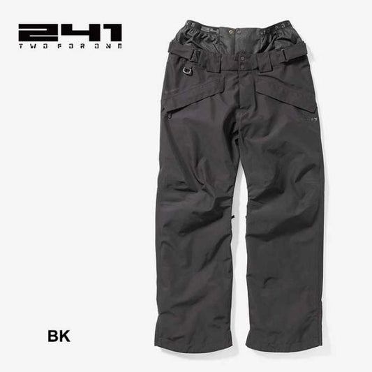 ツーフォーワン スノーボード パンツ フォーキャスターパンツ メンズ 241 MB3402 FORECASTER PNT ロングパンツ ブラック スターゲイザー GORE-TEX ２ ゴアテックス スノー M / L / XL (241023)