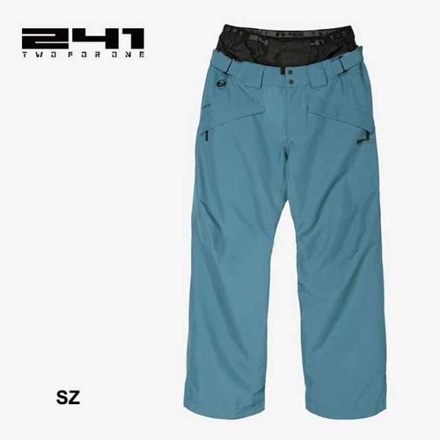 ツーフォーワン スノーボード パンツ フォーキャスターパンツ メンズ 241 MB3402 FORECASTER PNT ロングパンツ ブラック スターゲイザー GORE-TEX ２ ゴアテックス スノー M / L / XL (241023)