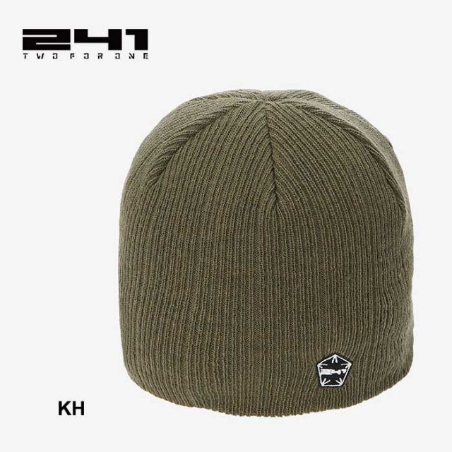 ツーフォーワン ビーニー 241 ペンタゴン ロゴビーニー メンズ MB7409 PENTAGON LG BEANIE ニットキャップ ブラック カーキ ブルー メール便 (241023)
