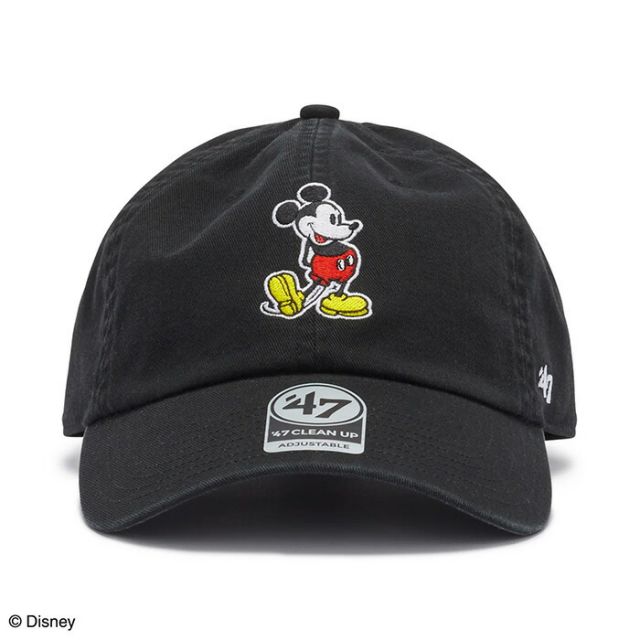 '47 フォーティーセブン ディズニー ミッキーマウス クリーンナップ キャップ 14920473 14920470 14920469 14920468 14920467 ローキャップ コットン 帽子 メンズ レディース Disney CLEAN UP (260408)