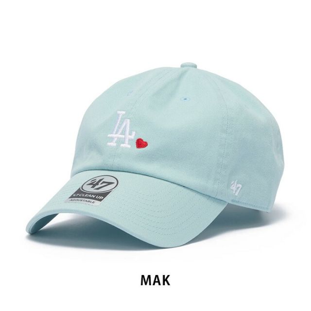 '47 フォーティーセブン ヤンキース ドジャース クリーンアップ キャップ WITH HEART ローキャップ MLB ベースボールキャップ コットン 帽子 メンズ レディース 14920417 14920416 14920415 14920414 14920417 CLEAN UP (260408)