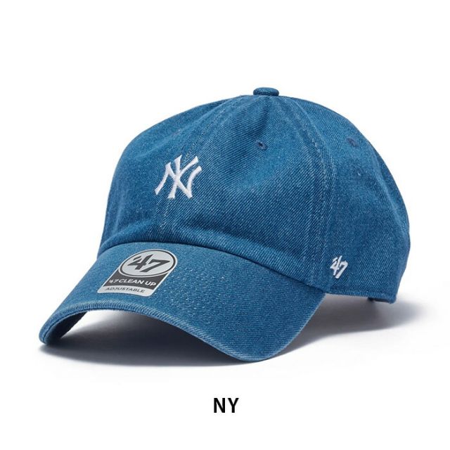 '47 フォーティーセブン ローキャップ CLEAN UP クリーンナップ キャップ パドレス ヤンキース ドジャース 14920398 14920408 14920403 帽子 MLB コットン ウォッシュドデニム メンズ レディース (260408)