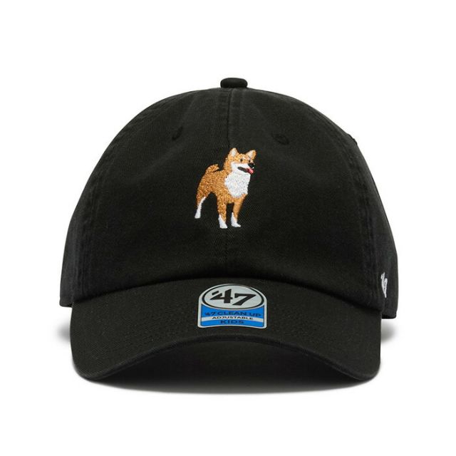 '47 フォーティーセブン クリーンナップ DOG 柴犬 14920359 14920358 ローキャップ ベースボールキャップ コットン アジャスタブルキャップ サイズ調整可能 CLEAN UP  (260408)