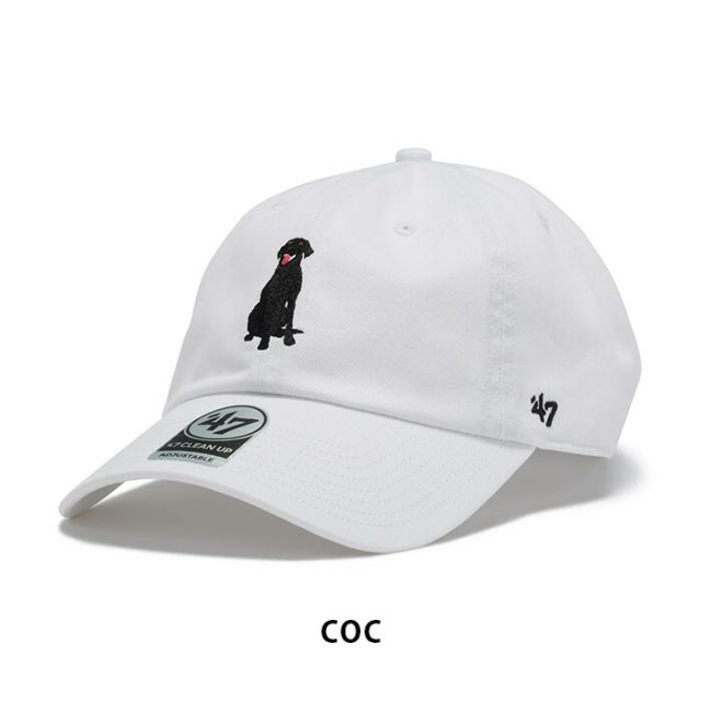 '47 フォーティーセブン DOG クリーンナップ キャップ 14920367 14920362 14920363 14920365 14920360 14920364 ローキャップ ストラップバック ダックスフンド ラブラドールレトリバー ブルドッグ 帽子 コットン メンズ レディース (260408)