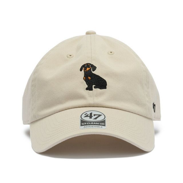 '47 フォーティーセブン DOG クリーンナップ キャップ 14920367 14920362 14920363 14920365 14920360 14920364 ローキャップ ストラップバック ダックスフンド ラブラドールレトリバー ブルドッグ 帽子 コットン メンズ レディース (260408)