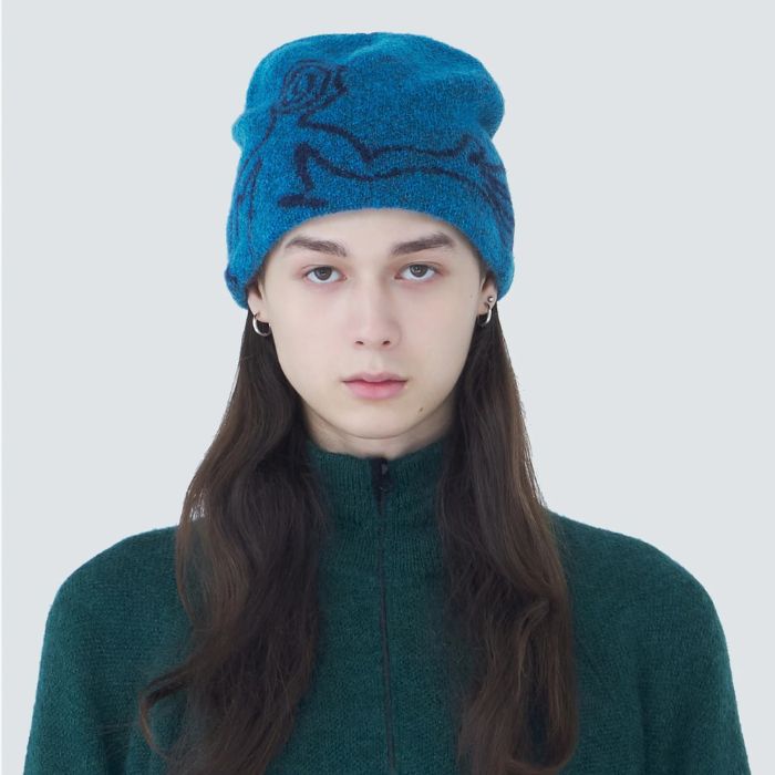 HIKINGPATROL EXPLORATION MOHAIR MIXED BEANIE (HP26028)