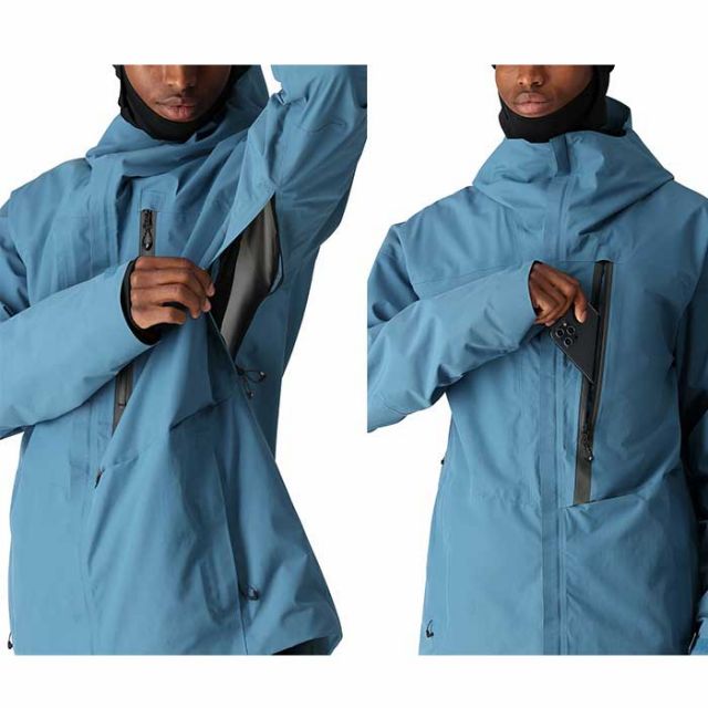 686 シックスエイトシックス スノーボード ジャケット 24-25モデル 型落ち M2W105 Mens Gore-Tex GT Jacket ゴアテックス GT ジャケット wear メンズ  ジャケット スノーボード ウエア SAGE COLORBLOCK 正規品 (231031)