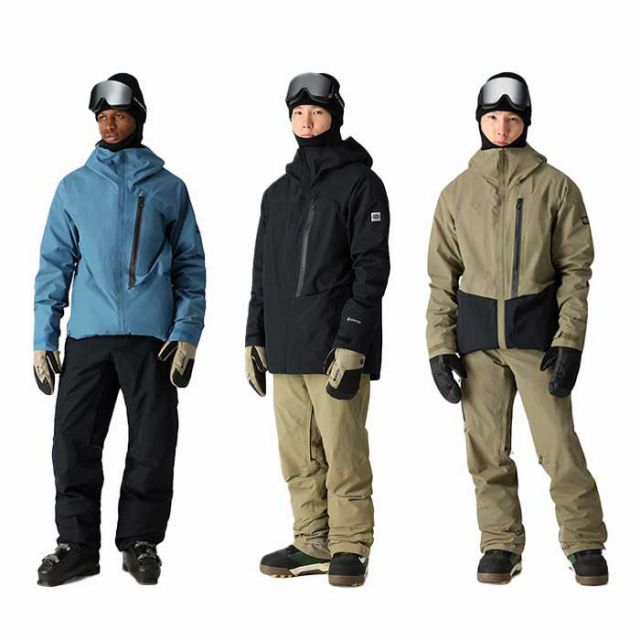 686 シックスエイトシックス スノーボード ジャケット 24-25モデル 型落ち M2W105 Mens Gore-Tex GT Jacket ゴアテックス GT ジャケット wear メンズ  ジャケット スノーボード ウエア SAGE COLORBLOCK 正規品 (231031)