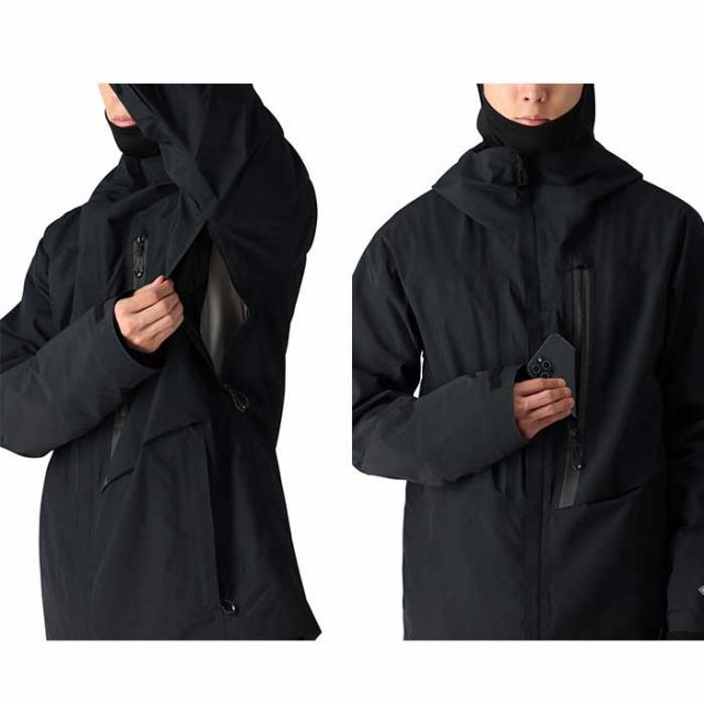 686 シックスエイトシックス スノーボード ジャケット 24-25モデル 型落ち M2W105 Mens Gore-Tex GT Jacket ゴアテックス GT ジャケット wear メンズ  ジャケット スノーボード ウエア SAGE COLORBLOCK 正規品 (231031)