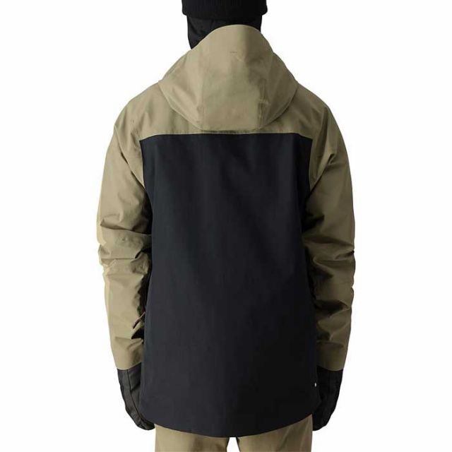 686 シックスエイトシックス スノーボード ジャケット 24-25モデル 型落ち M2W105 Mens Gore-Tex GT Jacket ゴアテックス GT ジャケット wear メンズ  ジャケット スノーボード ウエア SAGE COLORBLOCK 正規品 (231031)