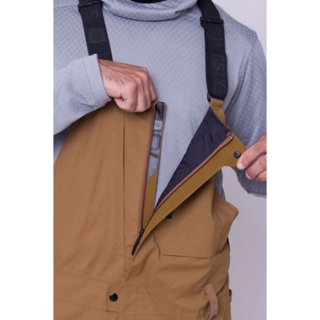 686 ビブパンツ GORE-TEX Stretch Dispatch Bib 24-25モデル 型落ち メンズ スノーボード ゴアテックス ストレッチ 耐久補強 RECCO 正規品  ビブパンツ ディスパッチ ビブ メンズ [231031]