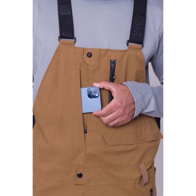 686 ビブパンツ GORE-TEX Stretch Dispatch Bib 24-25モデル 型落ち メンズ スノーボード ゴアテックス ストレッチ 耐久補強 RECCO 正規品  ビブパンツ ディスパッチ ビブ メンズ [231031]