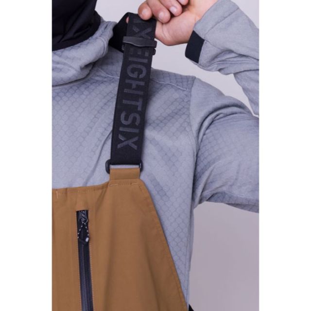 686 ビブパンツ GORE-TEX Stretch Dispatch Bib 24-25モデル 型落ち メンズ スノーボード ゴアテックス ストレッチ 耐久補強 RECCO 正規品  ビブパンツ ディスパッチ ビブ メンズ [231031]