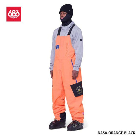 686 シックスエイトシックス スノーボード ビブパンツ 型落ち [ M2W206 ] EXPLORATION BIB エクスプロレーション ビブ スノボ ウェア wear メンズ [231031]