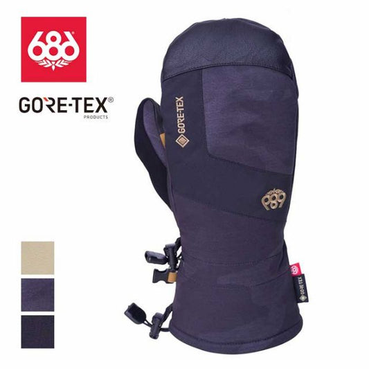 686 シックスエイトシックス ロクハチロク スノーボード ライナーミット GORE-TEX LINEAR MITT ミトン スノボ グローブ ミトン 手袋 厚手 保温 防水 撥水 滑り止め スノー スキー 登山 雪 雪遊び スキー手袋 スキーグローブ 秋 冬 秋冬 KCRGLV101 (231031)