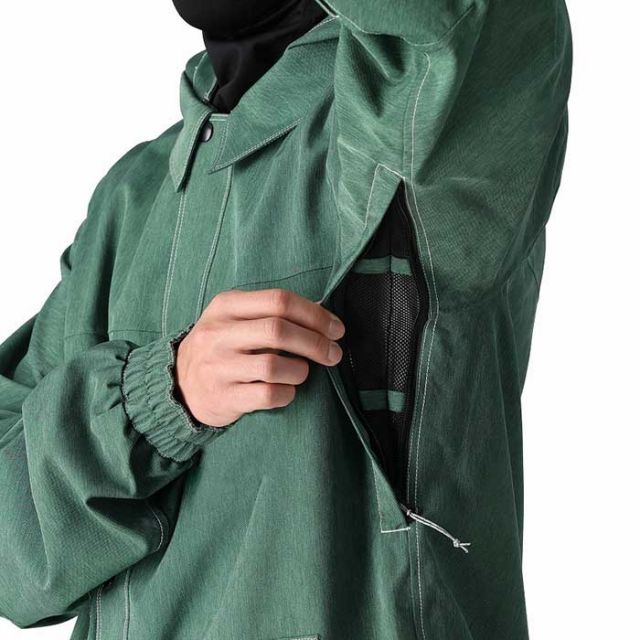 シックスエイトシックス スノーボードウェア ジャケット メンズ 24-25モデル 型落ち  686 M4WN140 DOJO SHELL JACKET グリーン ブルー M / L (241131)