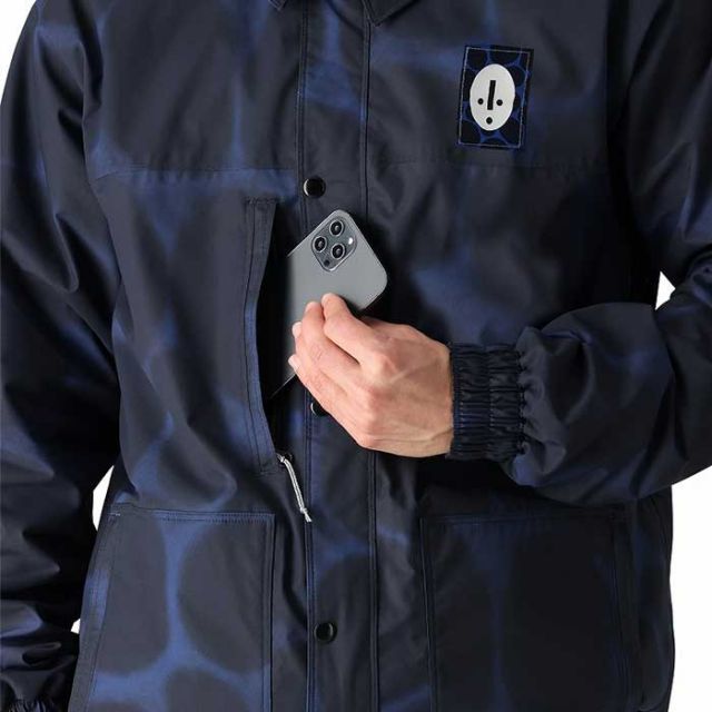 シックスエイトシックス スノーボードウェア ジャケット メンズ 24-25モデル 型落ち  686 M4WN140 DOJO SHELL JACKET グリーン ブルー M / L (241131)