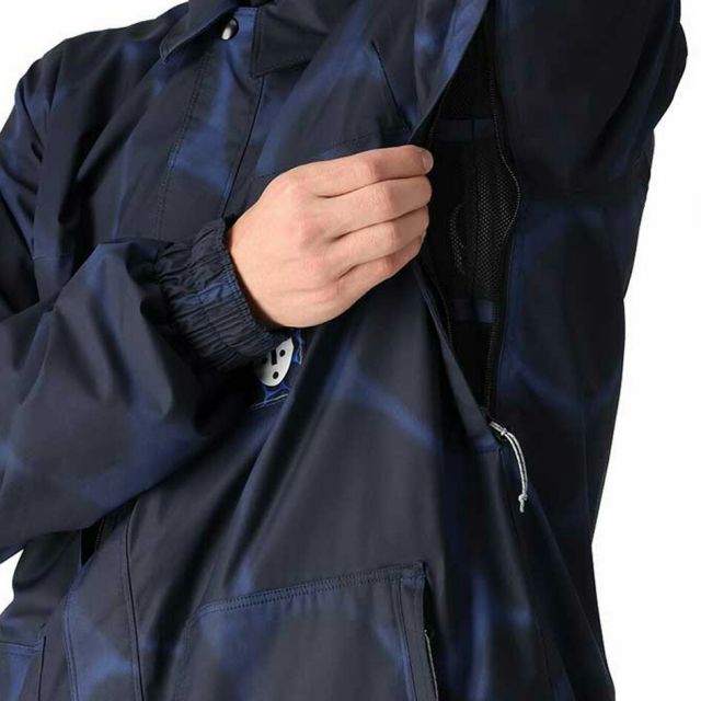 シックスエイトシックス スノーボードウェア ジャケット メンズ 24-25モデル 型落ち  686 M4WN140 DOJO SHELL JACKET グリーン ブルー M / L (241131)