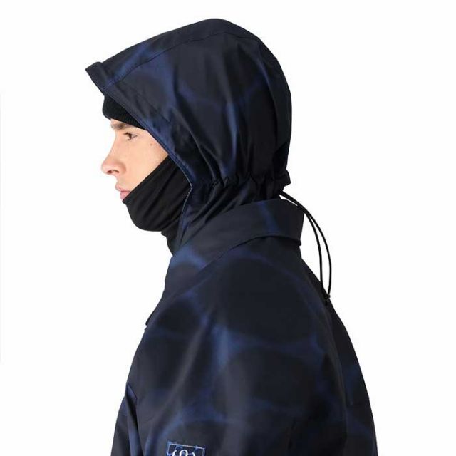 シックスエイトシックス スノーボードウェア ジャケット メンズ 24-25モデル 型落ち  686 M4WN140 DOJO SHELL JACKET グリーン ブルー M / L (241131)