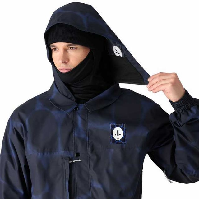 シックスエイトシックス スノーボードウェア ジャケット メンズ 24-25モデル 型落ち  686 M4WN140 DOJO SHELL JACKET グリーン ブルー M / L (241131)
