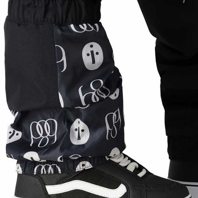 シックスエイトシックス スノーボードウェア パンツ メンズ ユニセックス 24-25モデル 型落ち 686 M4WN225 DOJO PANT ブラック ブルー L / XL (241131))