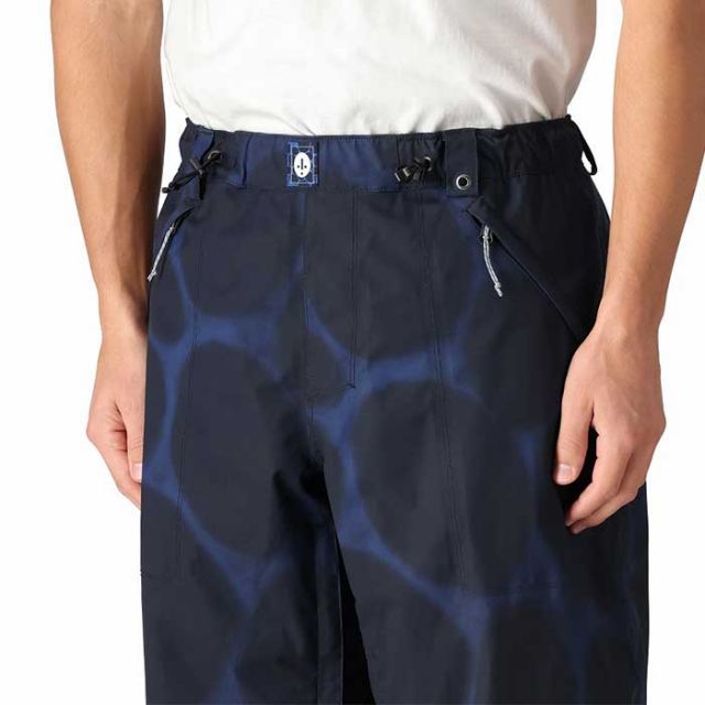 シックスエイトシックス スノーボードウェア パンツ メンズ ユニセックス 24-25モデル 型落ち 686 M4WN225 DOJO PANT ブラック ブルー L / XL (241131))