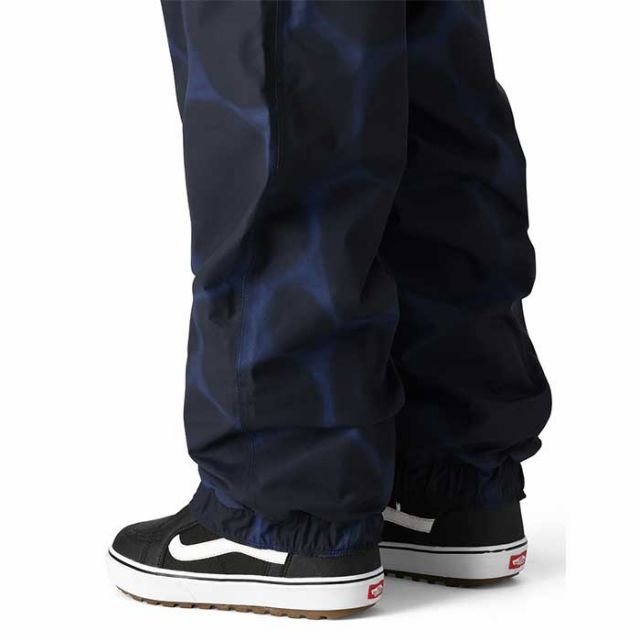 シックスエイトシックス スノーボードウェア パンツ メンズ ユニセックス 24-25モデル 型落ち 686 M4WN225 DOJO PANT ブラック ブルー L / XL (241131))