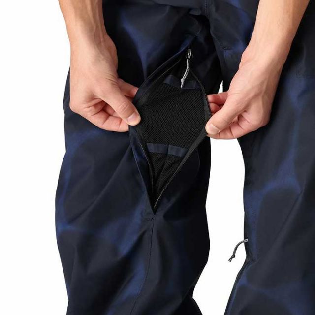 シックスエイトシックス スノーボードウェア パンツ メンズ ユニセックス 24-25モデル 型落ち 686 M4WN225 DOJO PANT ブラック ブルー L / XL (241131))