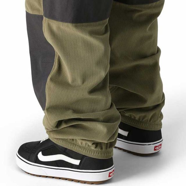 シックスエイトシックス スノーボードウェア メンズ パンツ ワイドフィット バギー 686 M3WN223 2.5L GHOST PANT L / XL (241131)