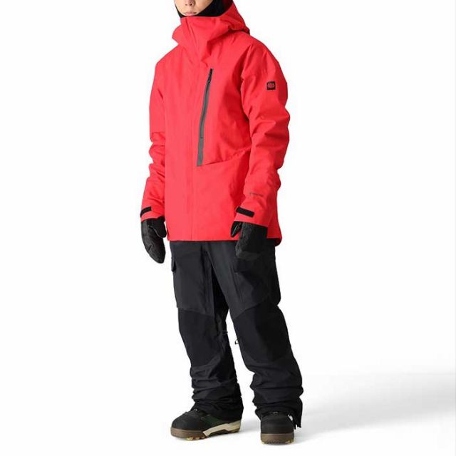 シックスエイトシックス スノーボードウェア メンズ 24-25モデル 型落ち ビブパンツ 686 M2W202 GORE-TEX STRETCH DISPATCH BIB ゴアテックス M / L (241131)